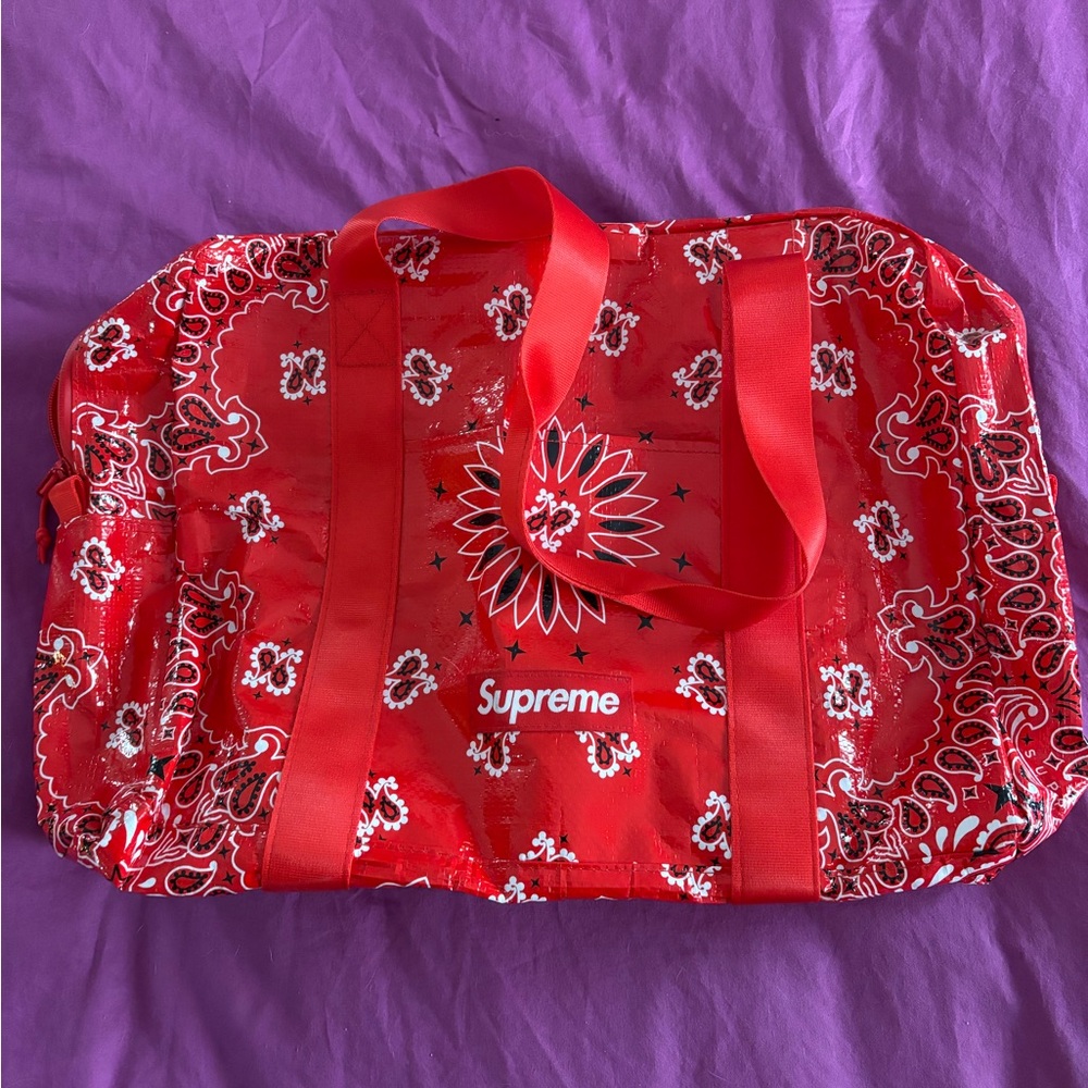 Supreme bandana tote ❤️‍🔥